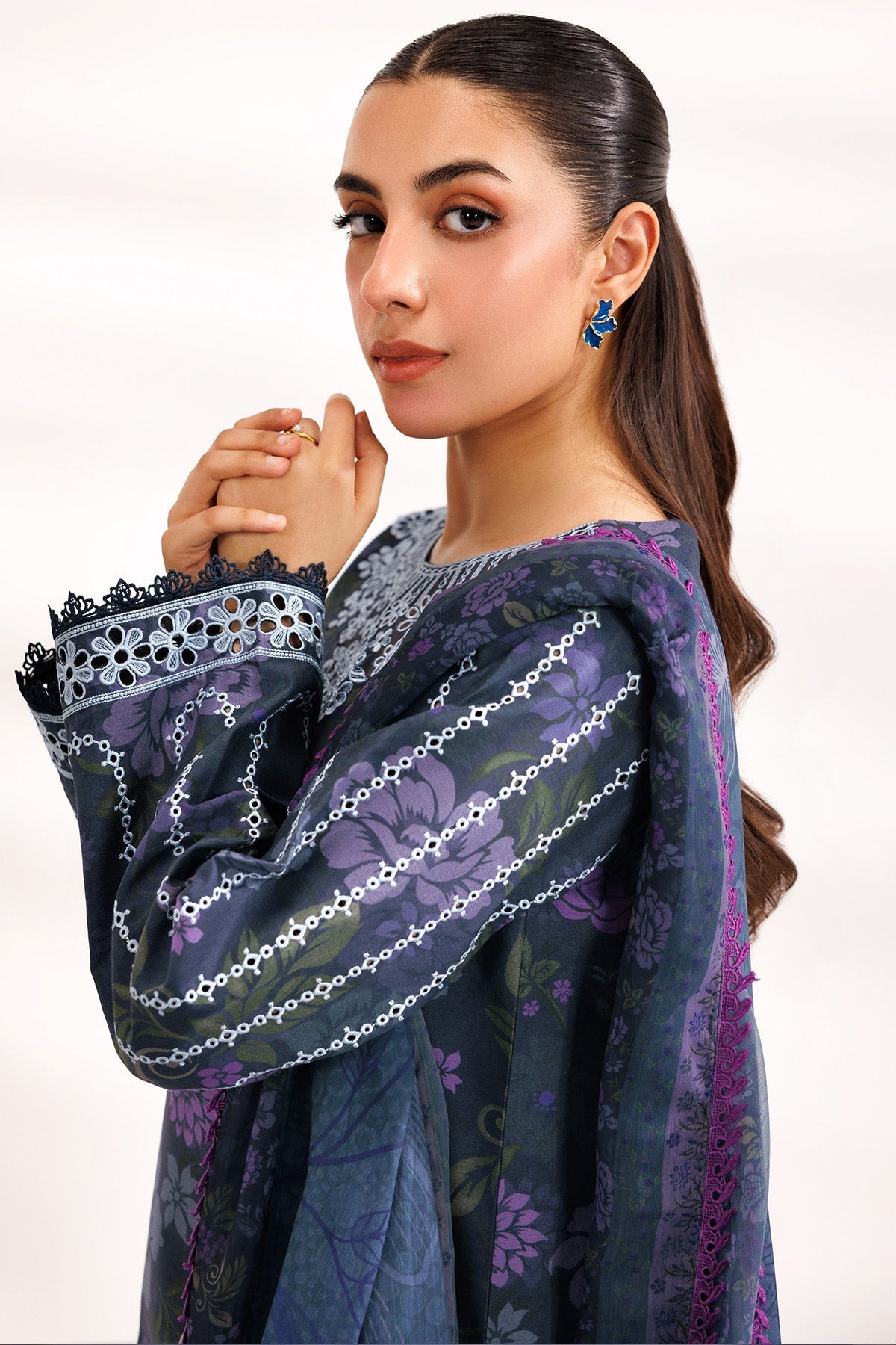 Farasha | Printed Essentials’26 | Forest Moss - House Of Hania