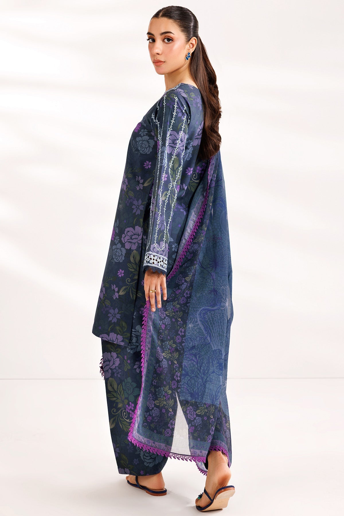 Farasha | Printed Essentials’26 | Forest Moss - House Of Hania
