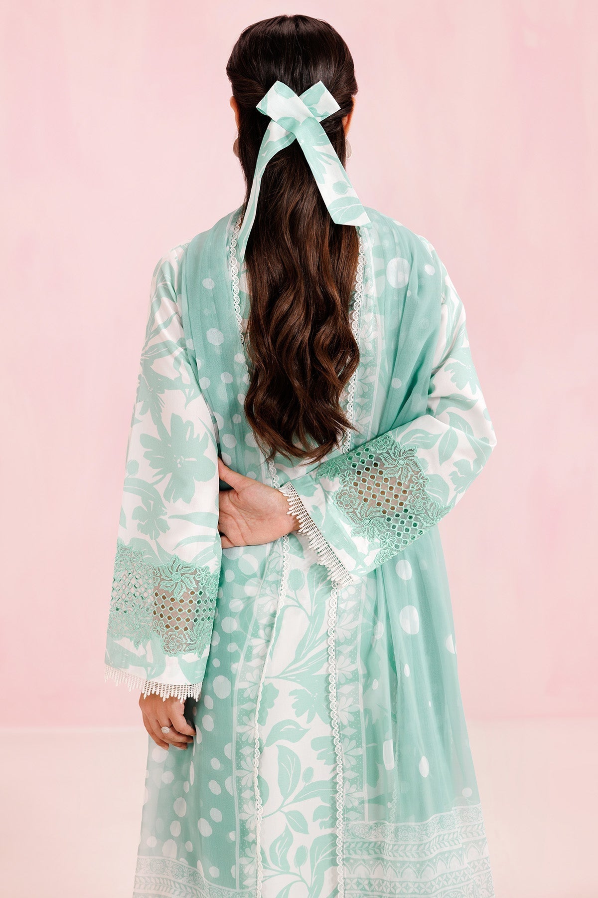 Farasha | Printed Essentials’26 | Frost Petal - House Of Hania