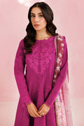 Farasha | Printed Essentials’26 | Fuchsia Rose - House Of Hania