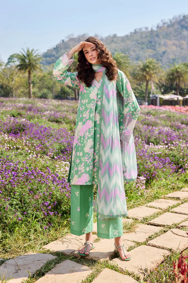 Farasha | Printed Essentials’26 | Golden Spring - House Of Hania