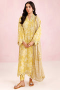 Farasha | Printed Essentials’26 | Honey Ember - House Of Hania
