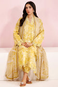 Farasha | Printed Essentials’26 | Honey Ember - House Of Hania