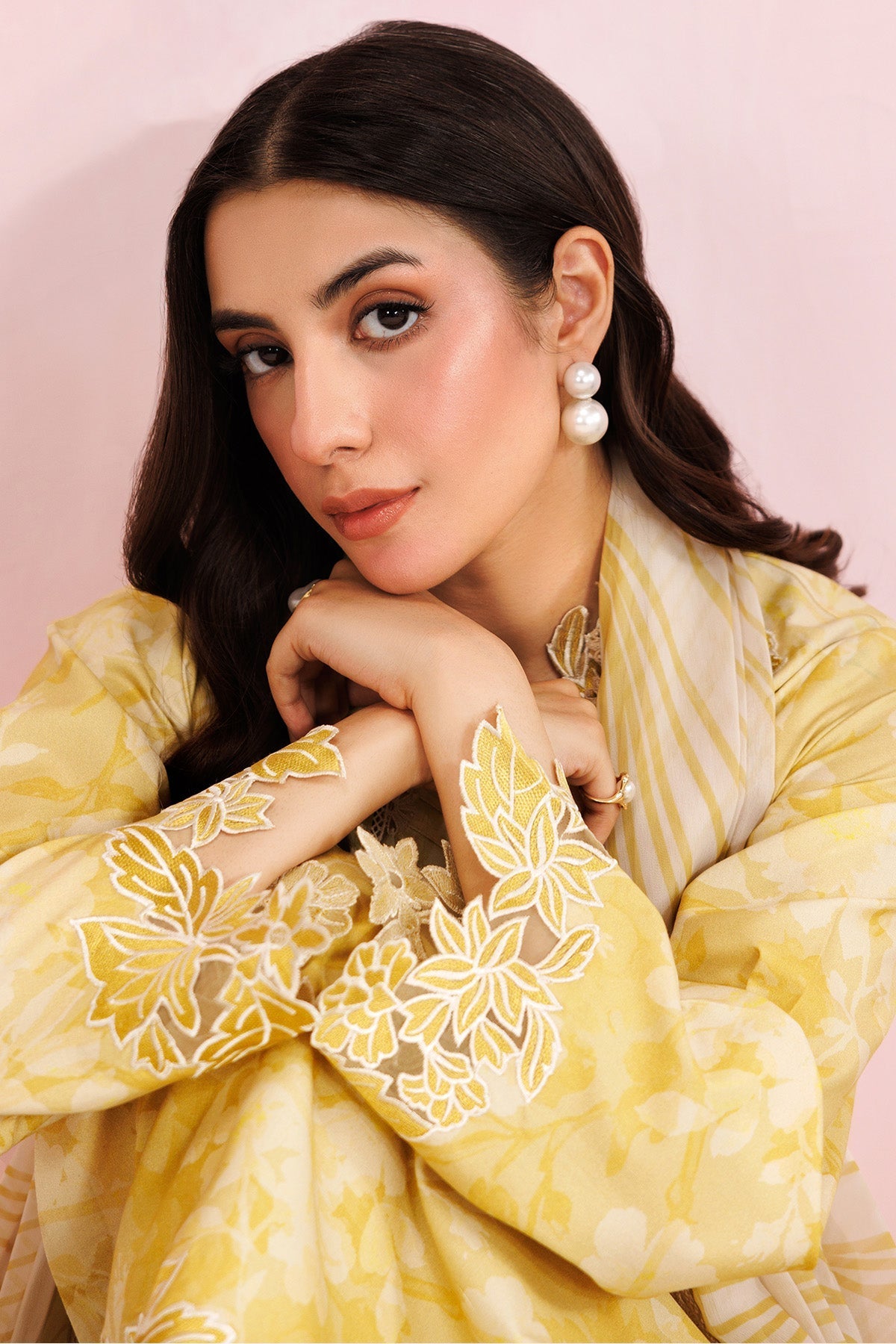 Farasha | Printed Essentials’26 | Honey Ember - House Of Hania