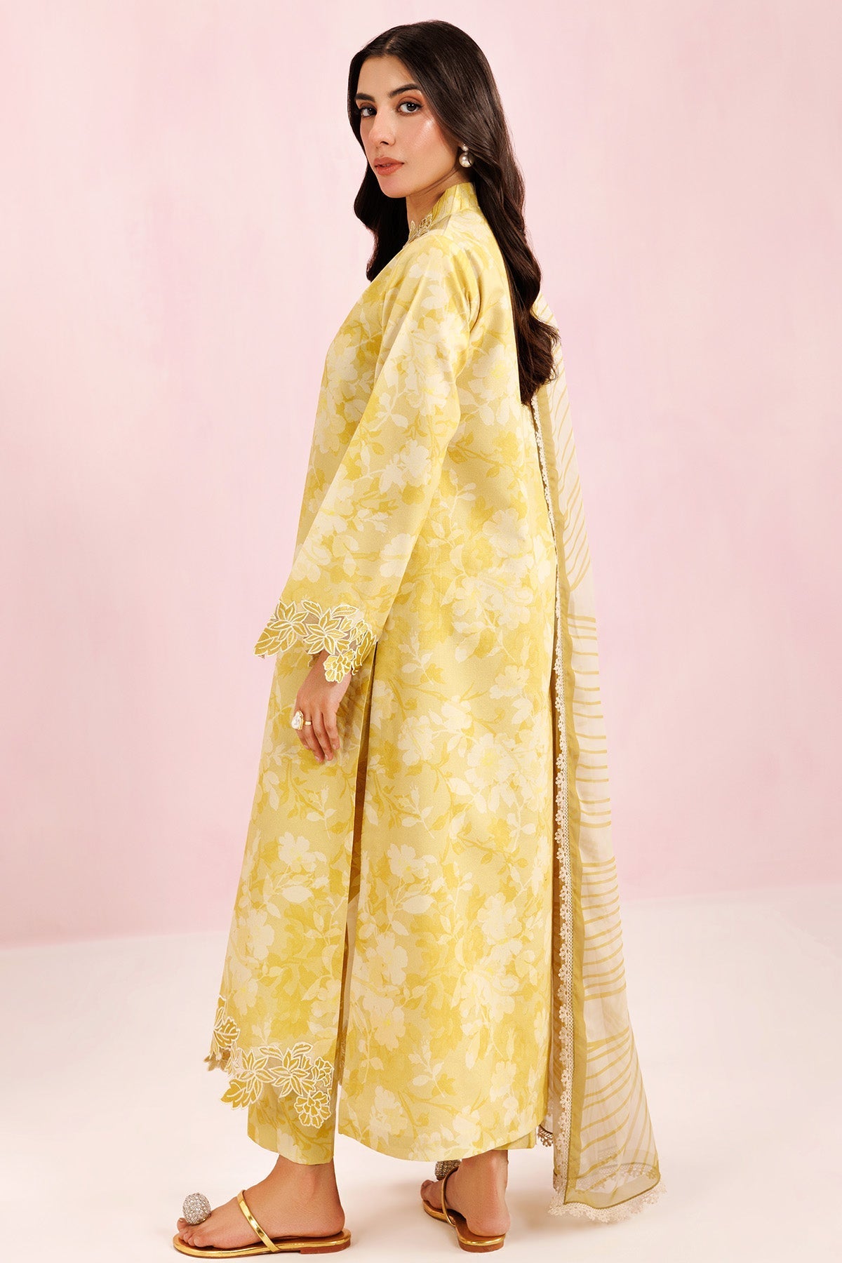Farasha | Printed Essentials’26 | Honey Ember - House Of Hania