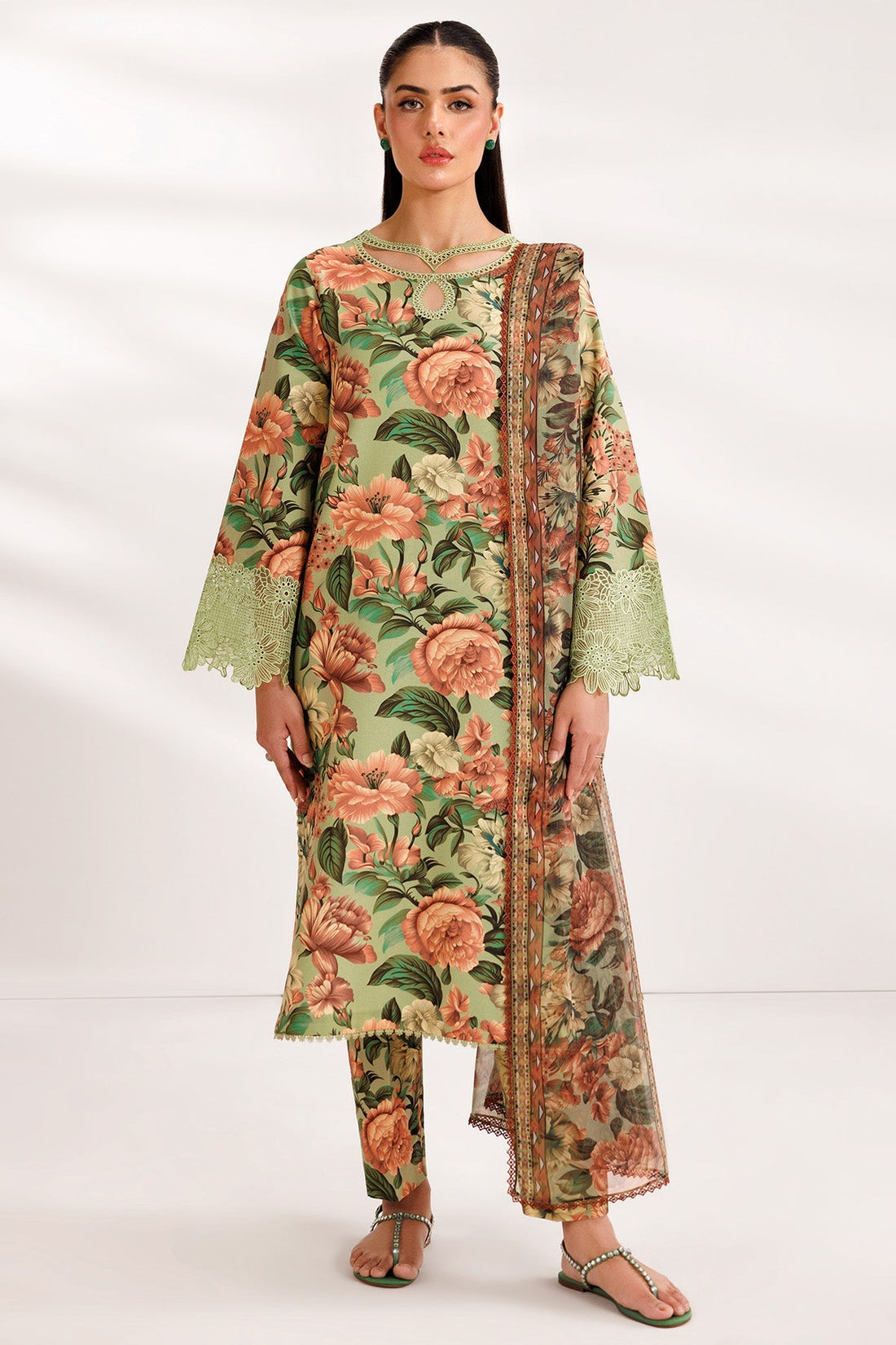 Farasha | Printed Essentials’26 | Jade Dome - House Of Hania