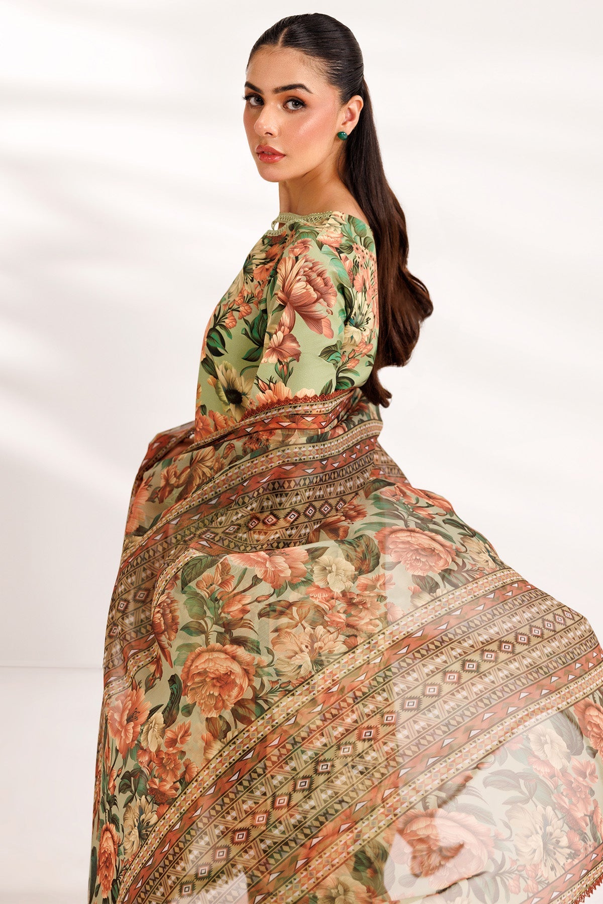 Farasha | Printed Essentials’26 | Jade Dome - House Of Hania