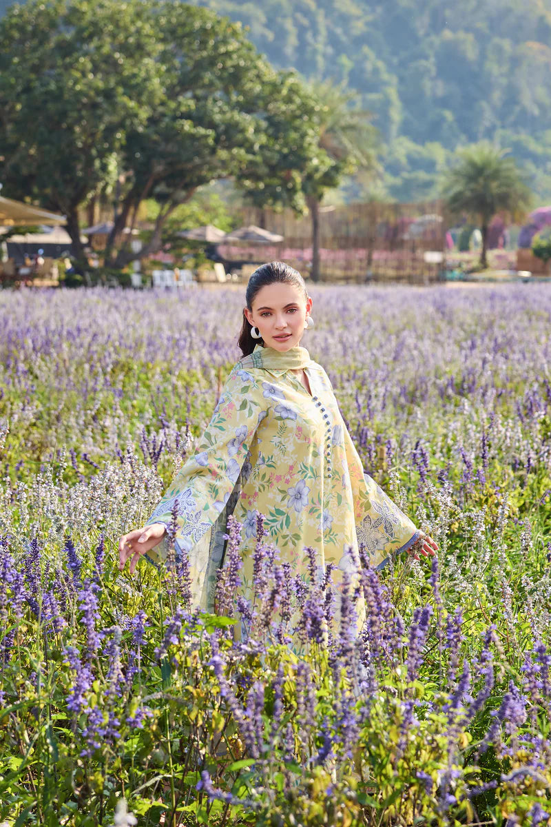 Farasha | Printed Essentials’26 | Lemon Fern - House Of Hania