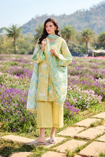 Farasha | Printed Essentials’26 | Lemon Glow - House Of Hania
