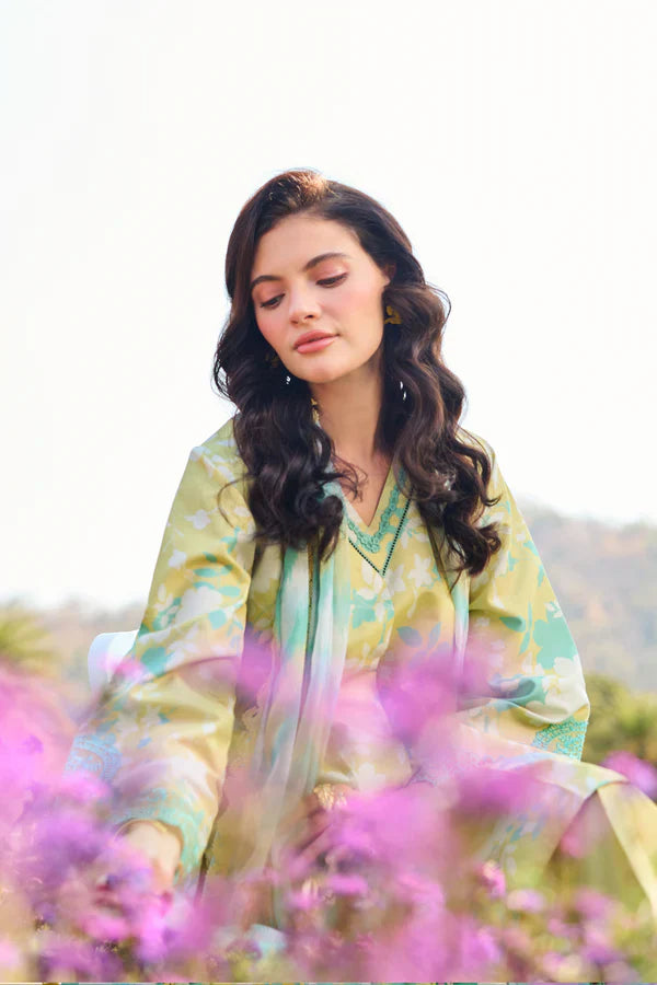Farasha | Printed Essentials’26 | Lemon Glow - House Of Hania