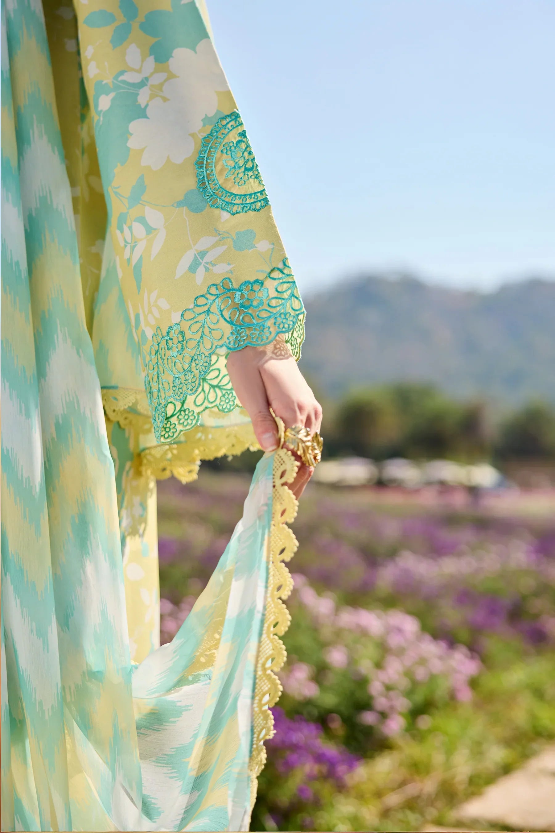 Farasha | Printed Essentials’26 | Lemon Glow - House Of Hania