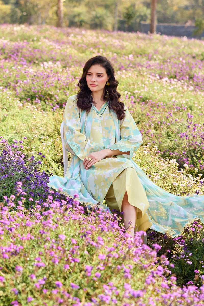 Farasha | Printed Essentials’26 | Lemon Glow - House Of Hania