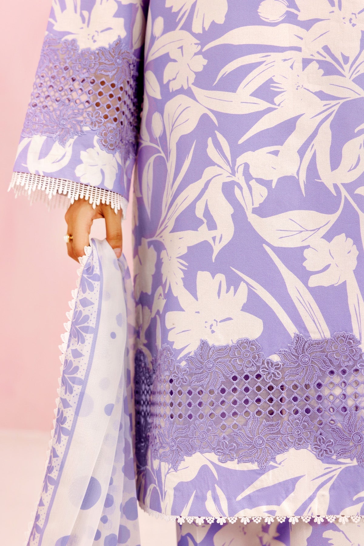 Farasha | Printed Essentials’26 | Lilac Breeze - House Of Hania