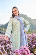 Farasha | Printed Essentials’26 | Mint Petaline - House Of Hania
