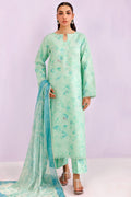 Farasha | Printed Essentials’26 | Mint Pine - House Of Hania