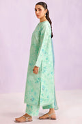 Farasha | Printed Essentials’26 | Mint Pine - House Of Hania