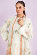 Farasha | Printed Essentials’26 | Mint Veil - House Of Hania
