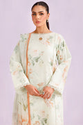 Farasha | Printed Essentials’26 | Mint Veil - House Of Hania
