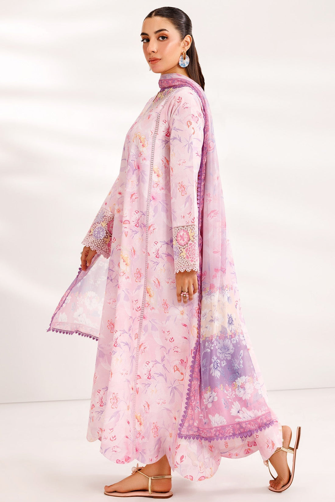 Farasha | Printed Essentials’26 | Soft Aura - House Of Hania