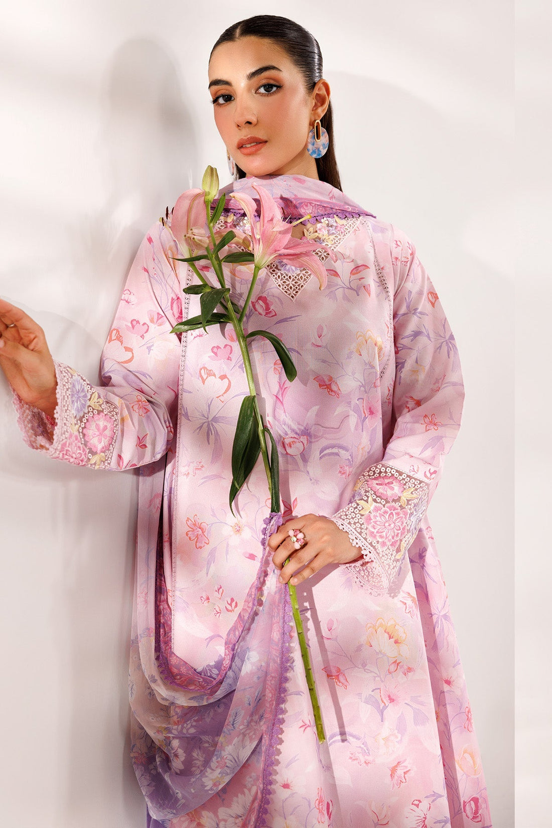 Farasha | Printed Essentials’26 | Soft Aura - House Of Hania
