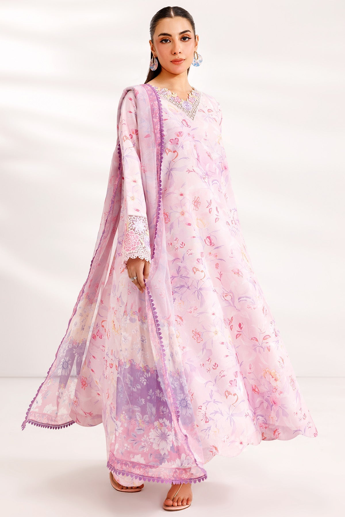 Farasha | Printed Essentials’26 | Soft Aura - House Of Hania