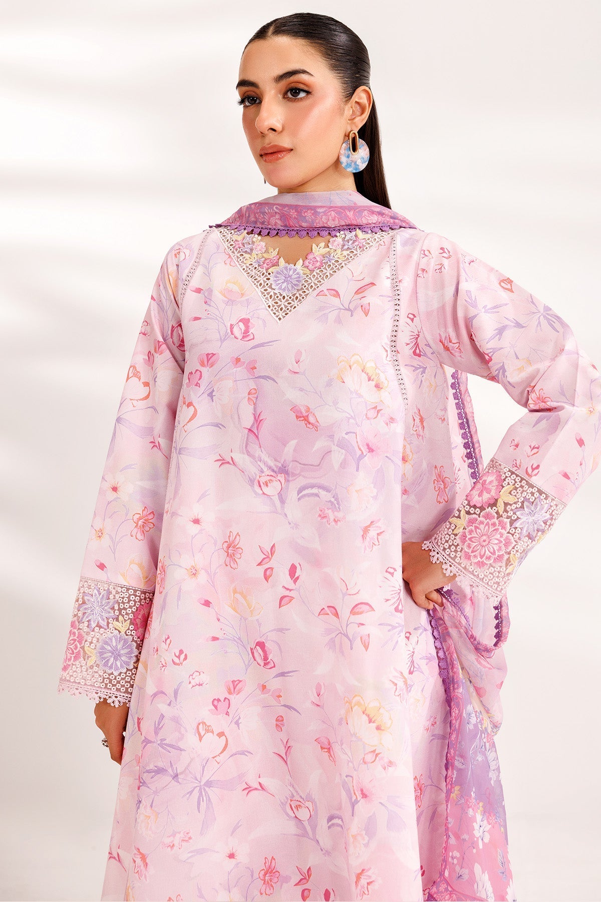 Farasha | Printed Essentials’26 | Soft Aura - House Of Hania