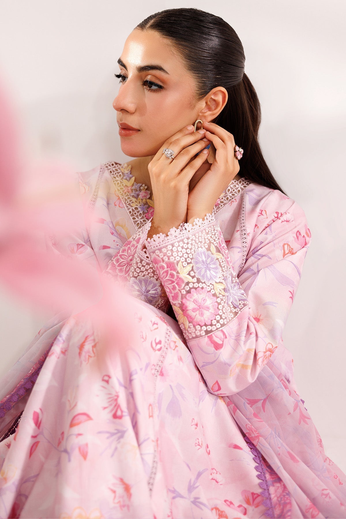 Farasha | Printed Essentials’26 | Soft Aura - House Of Hania