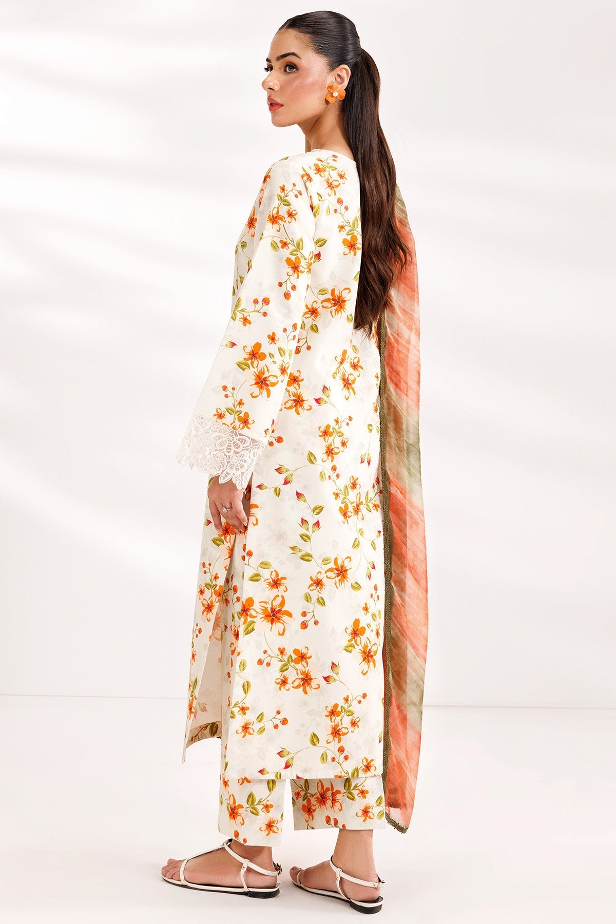 Farasha | Printed Essentials’26 | Soft Marigold - House Of Hania