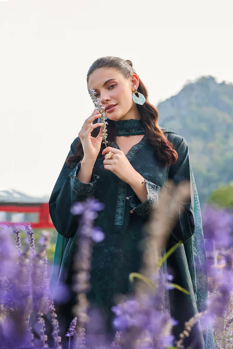 Farasha | Printed Essentials’26 | Teal Aura - House Of Hania