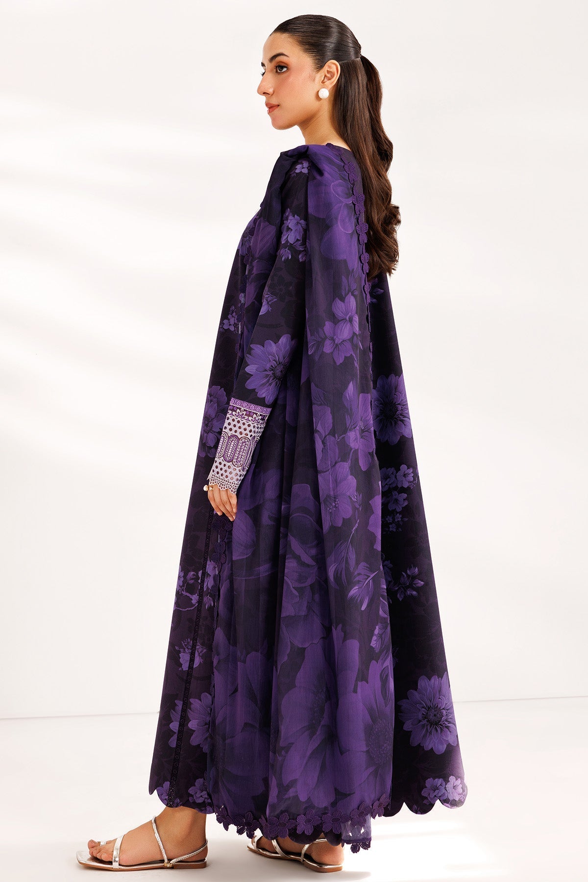 Farasha | Printed Essentials’26 | Violet Breeze - House Of Hania