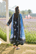 Farasha | Printed Essentials’26 | Virelle Blue - House Of Hania