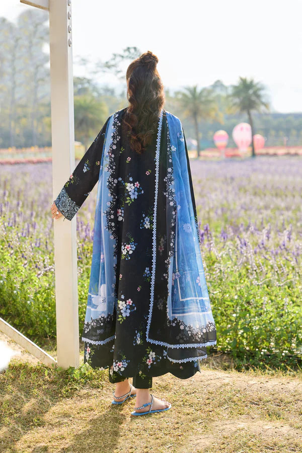 Farasha | Printed Essentials’26 | Virelle Blue - House Of Hania