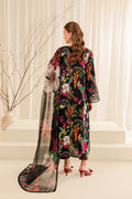 Farasha | Printed Essentials | EBONY PASSION - House Of Hania