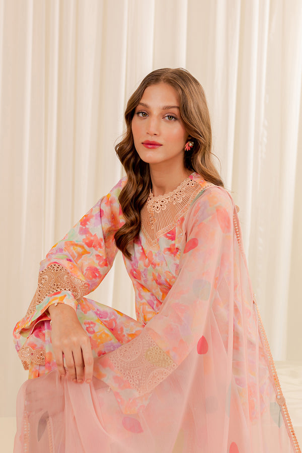 Farasha | Printed Essentials | ETHNIC DEW - House Of Hania