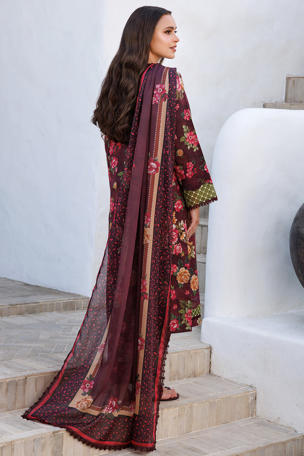 Farasha | Printed Essentials | Floral Berry - House Of Hania