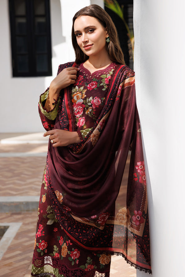 Farasha | Printed Essentials | Floral Berry - House Of Hania