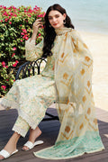 Farasha | Printed Essentials | Lush Cream - House Of Hania