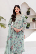 Farasha | Printed Essentials | MINT BREEZE - House Of Hania
