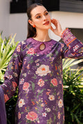 Farasha | Printed Essentials | Majestic Purple - House Of Hania