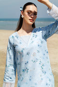 Farasha | Printed Essentials | Moonlit Blue - House Of Hania