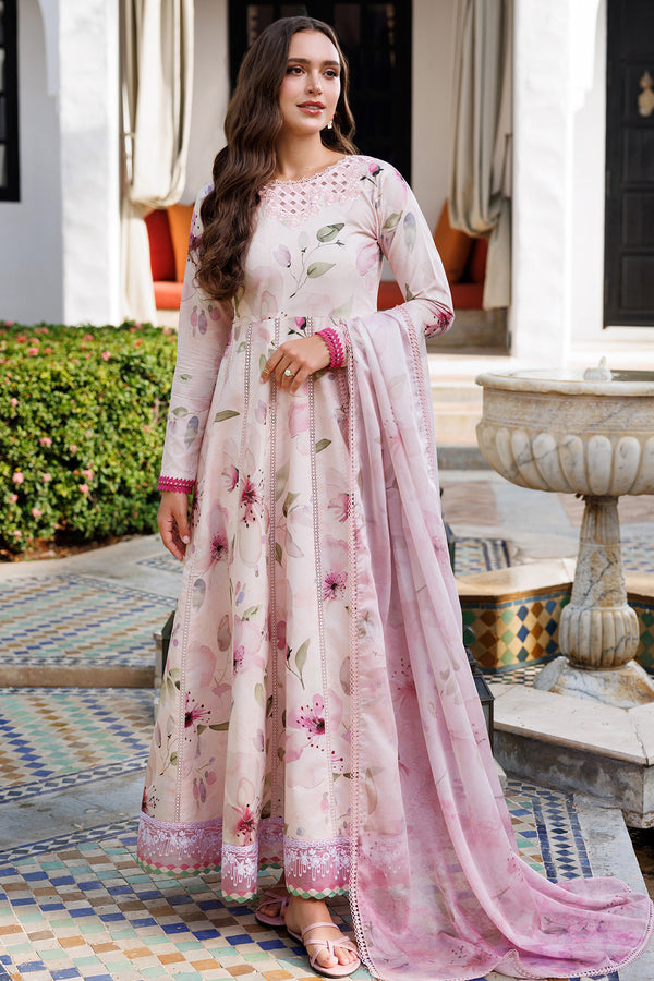 Farasha | Printed Essentials | Pink Bloom - House Of Hania
