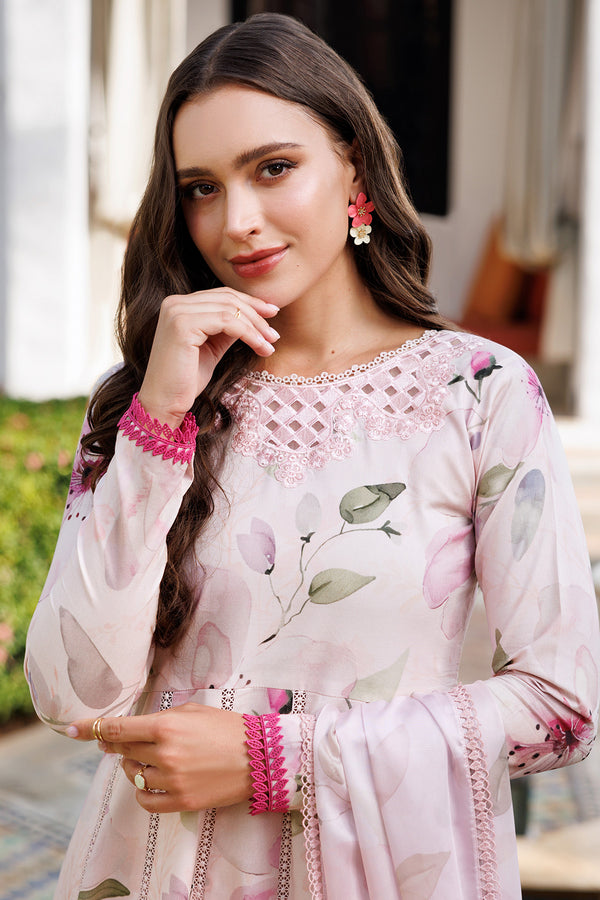 Farasha | Printed Essentials | Pink Bloom - House Of Hania