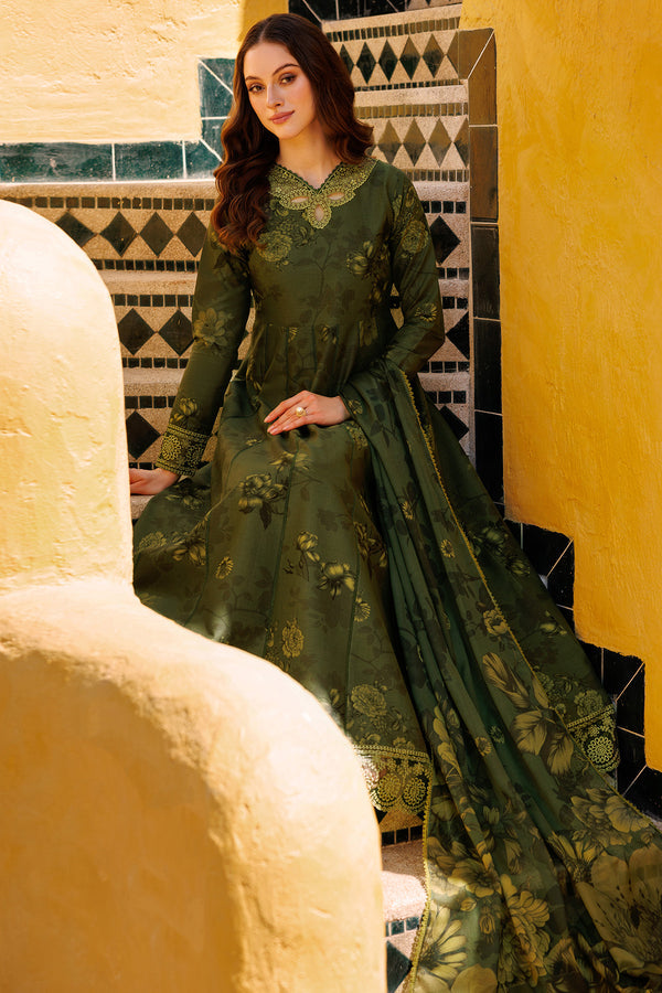 Farasha | Printed Essentials | Sage Charm - House Of Hania