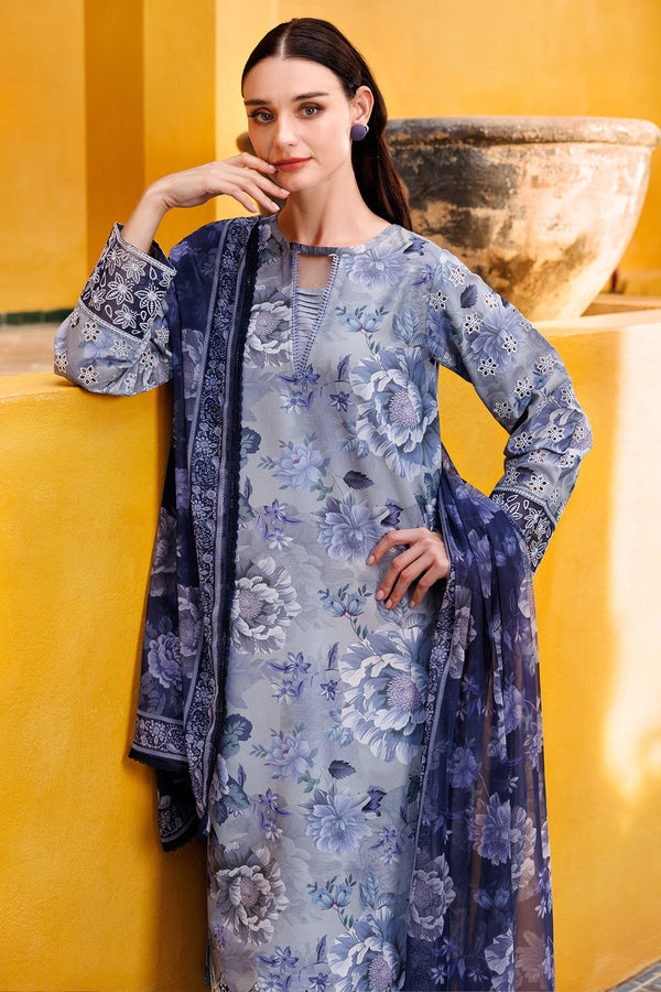 Farasha | Printed Essentials | Serene Haze - House Of Hania