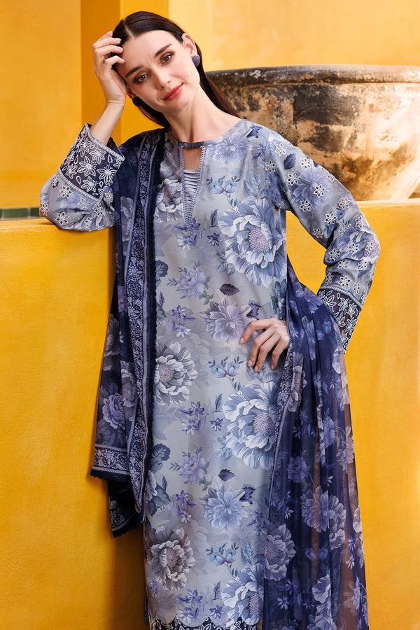 Farasha | Printed Essentials | Serene Haze - House Of Hania