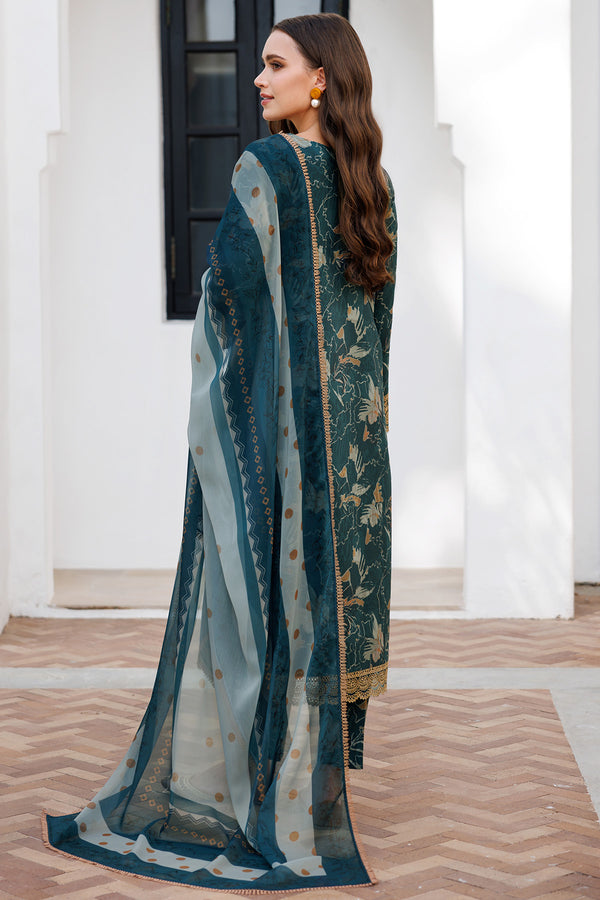 Farasha | Printed Essentials | Teal Bell - House Of Hania