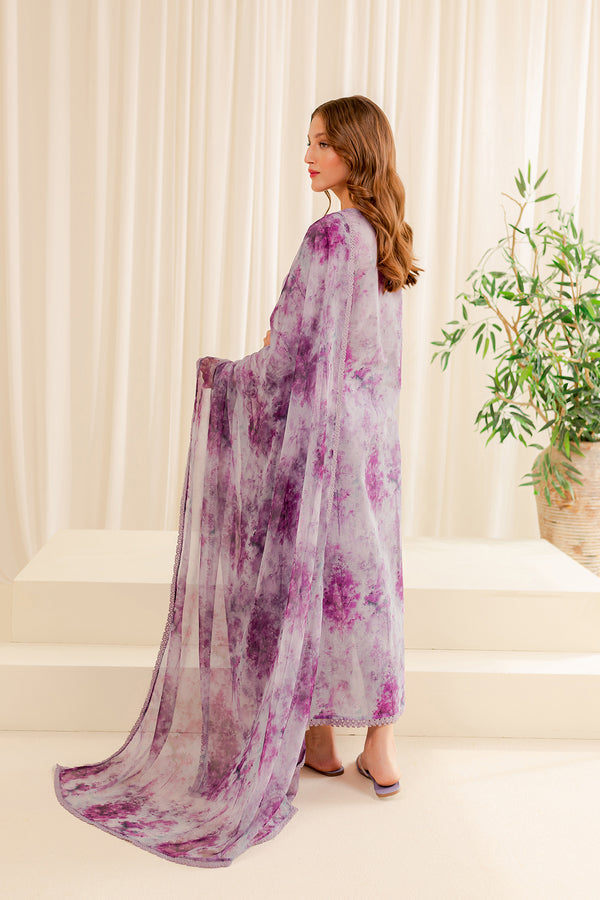 Farasha | Printed Essentials | WINESOME GLORY - House Of Hania