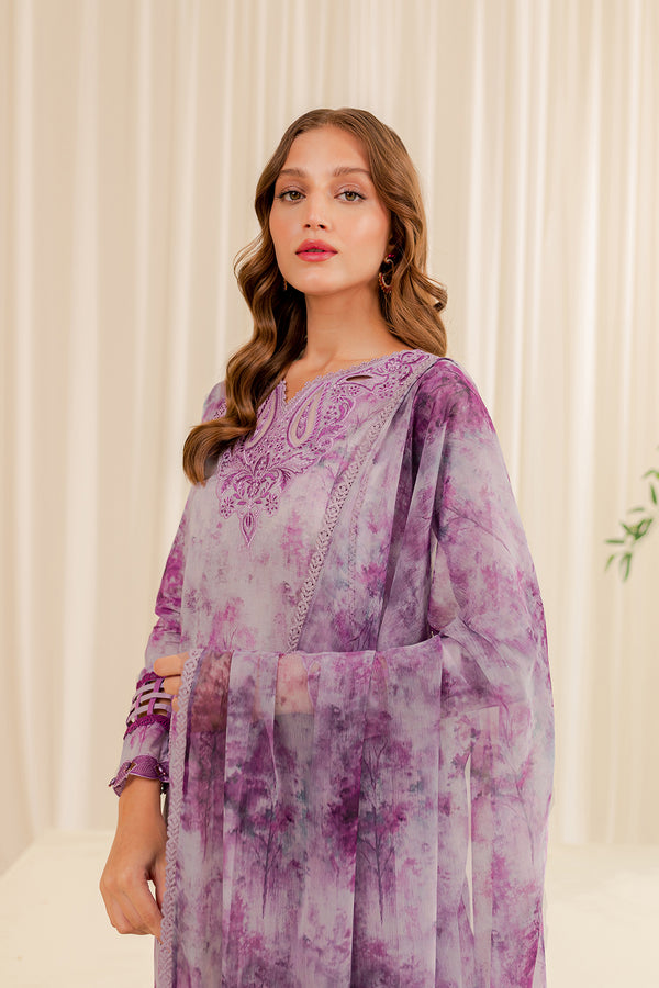 Farasha | Printed Essentials | WINESOME GLORY - House Of Hania
