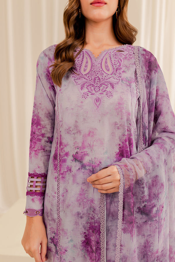 Farasha | Printed Essentials | WINESOME GLORY - House Of Hania