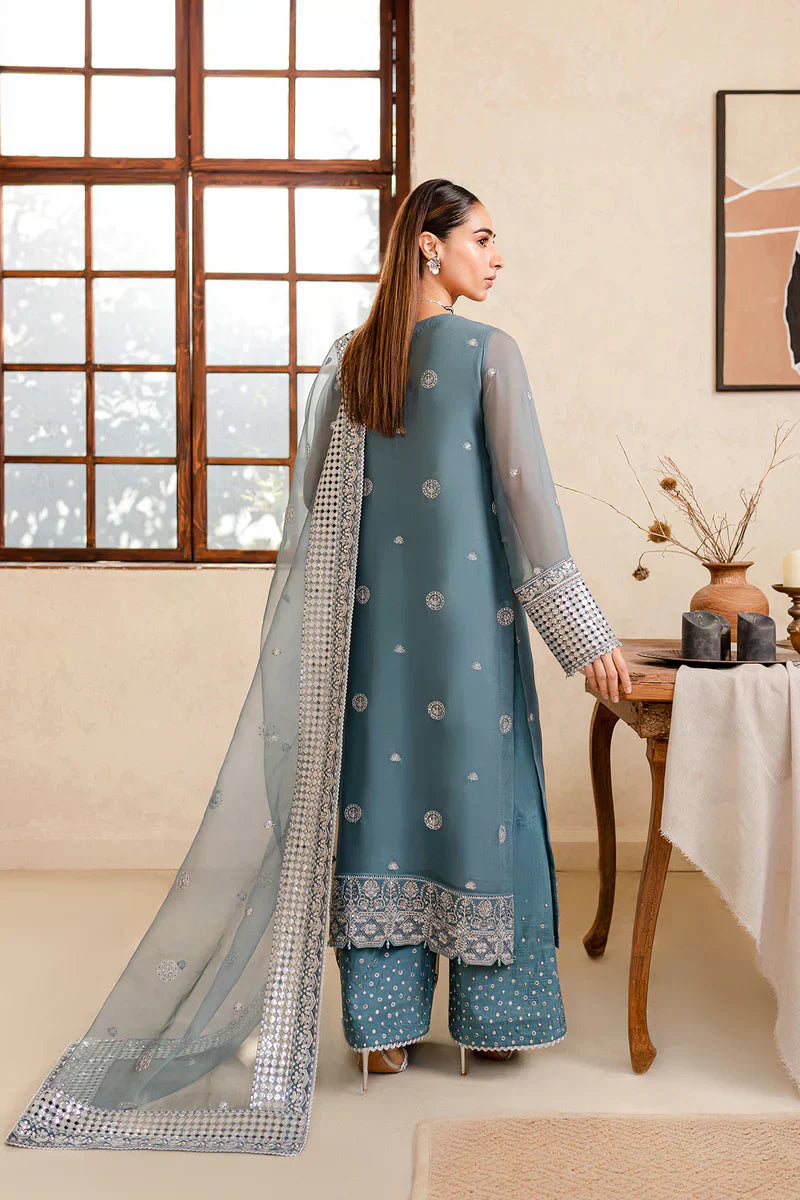 Farasha | Ritizer Festive Formals | Aqua Flora - House Of Hania